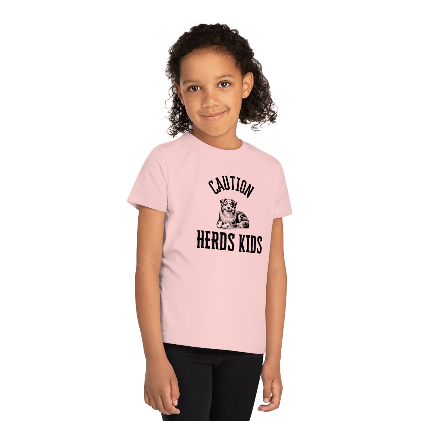 β
Caution: Herds Kids | Funny Australian Shepherd Shirt for Kids | Dog Lover Tee | Herding Dog Gift | Aussie Shepherd Kids T-Shirt