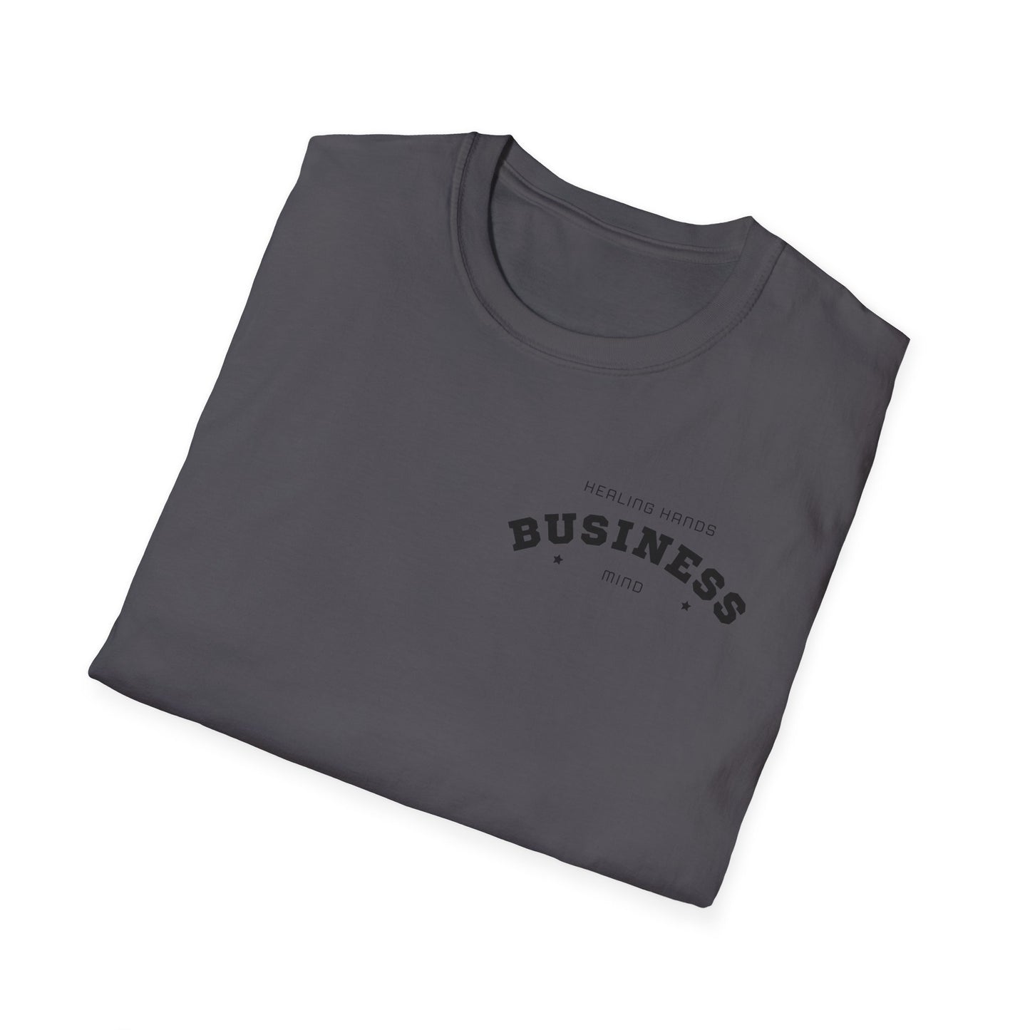 Healing Hands, Business Minds β Unisex Softstyle T-Shirt