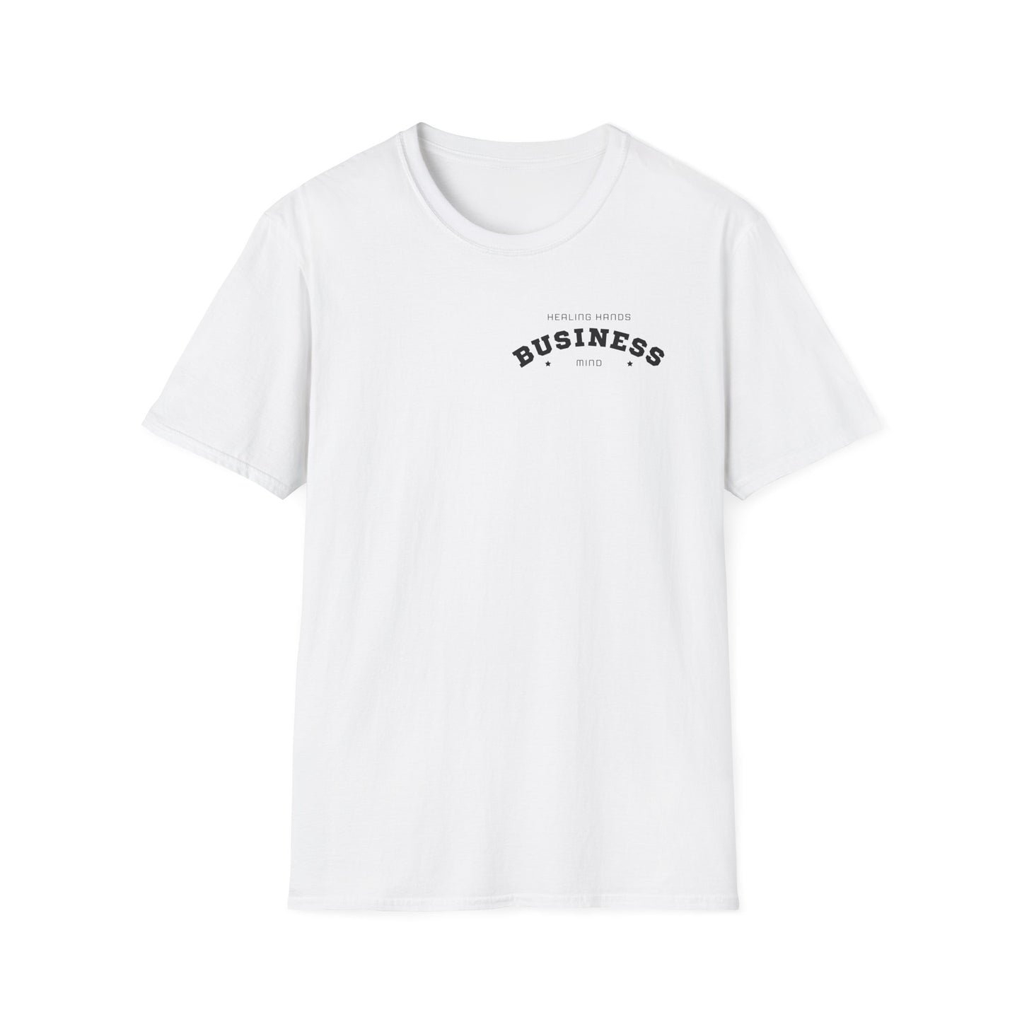 Healing Hands, Business Minds β Unisex Softstyle T-Shirt