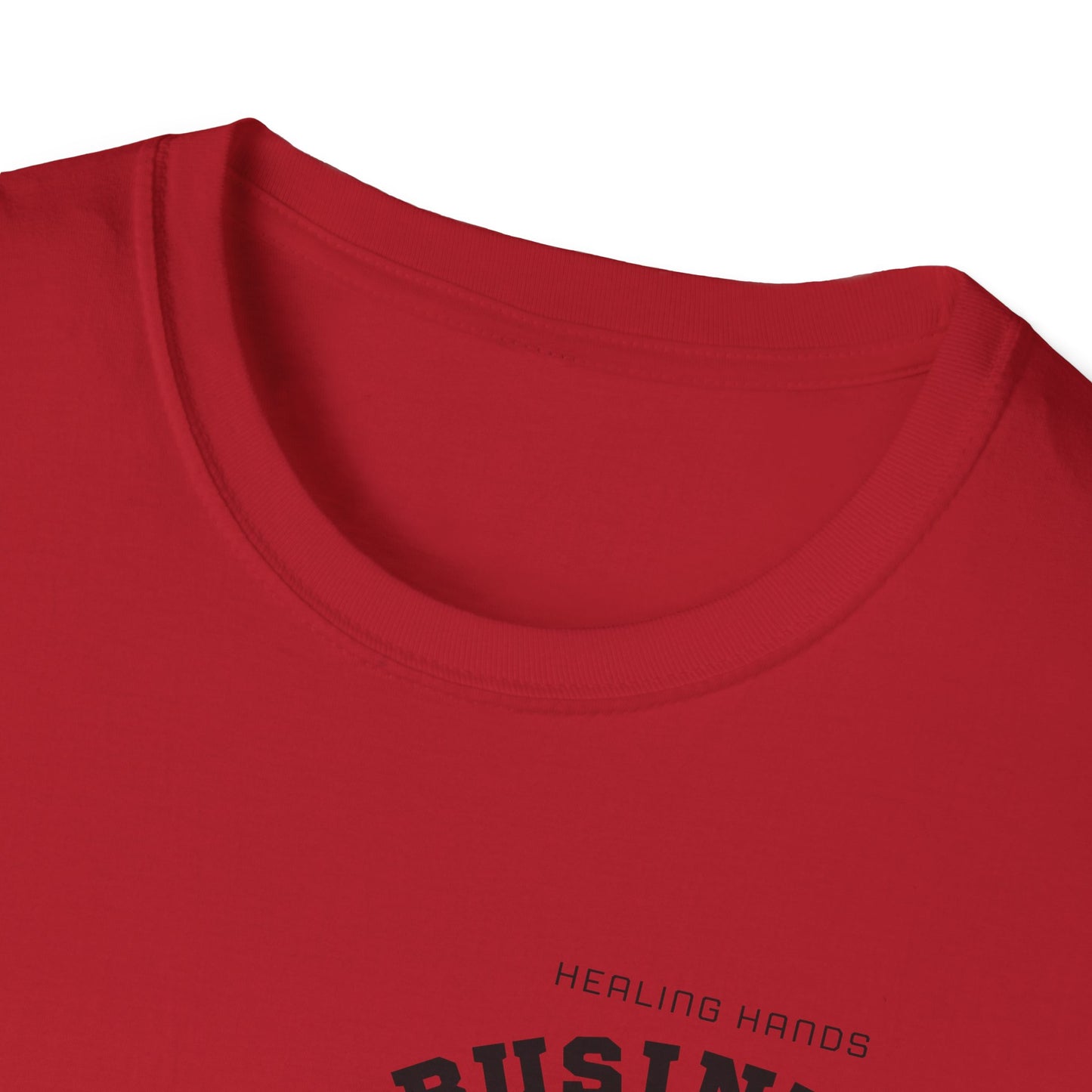 Healing Hands, Business Minds – Unisex Softstyle T-Shirt