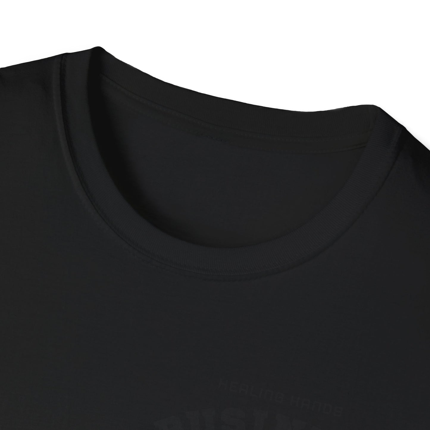 Healing Hands, Business Minds – Unisex Softstyle T-Shirt