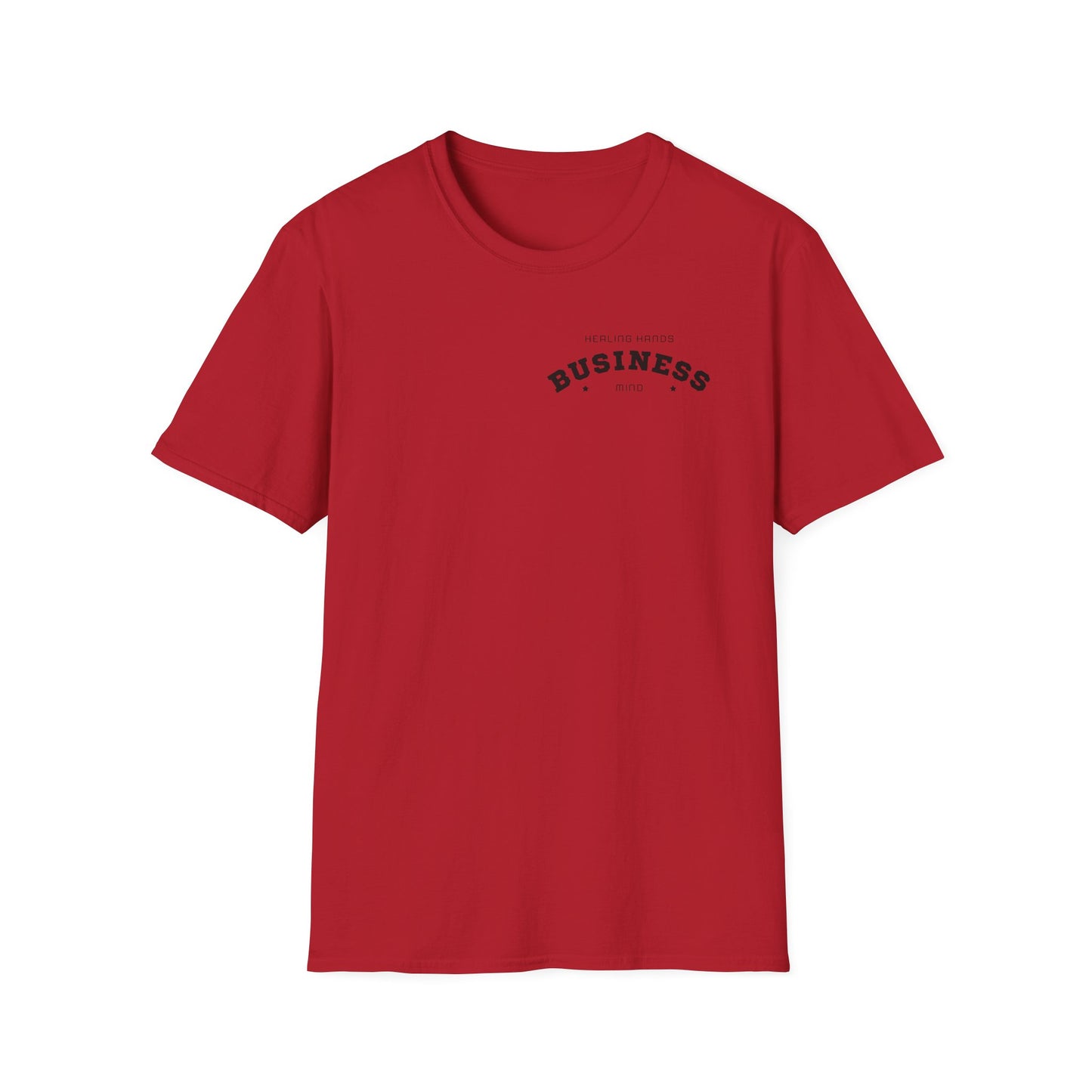 Healing Hands, Business Minds – Unisex Softstyle T-Shirt