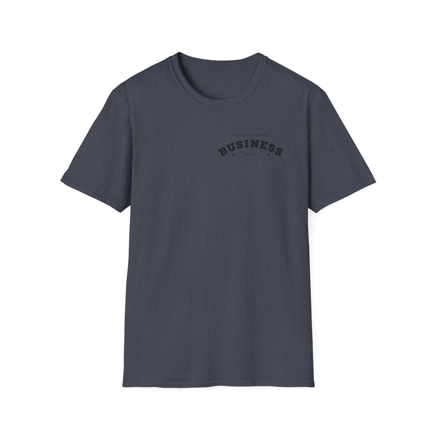 Healing Hands, Business Minds – Unisex Softstyle T-Shirt