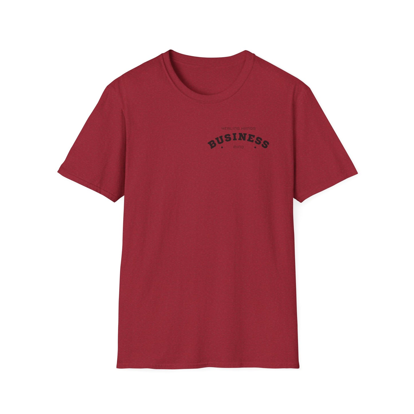 Healing Hands, Business Minds – Unisex Softstyle T-Shirt