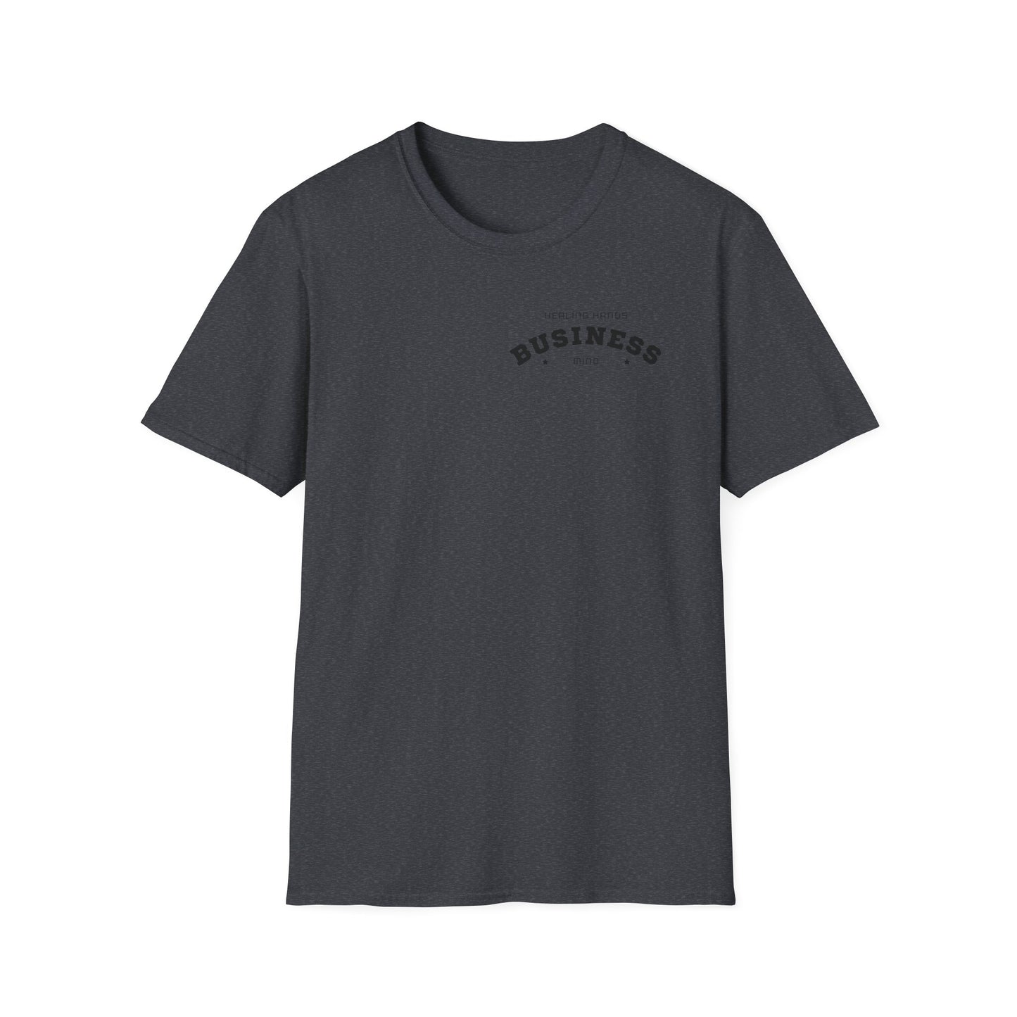 Healing Hands, Business Minds – Unisex Softstyle T-Shirt