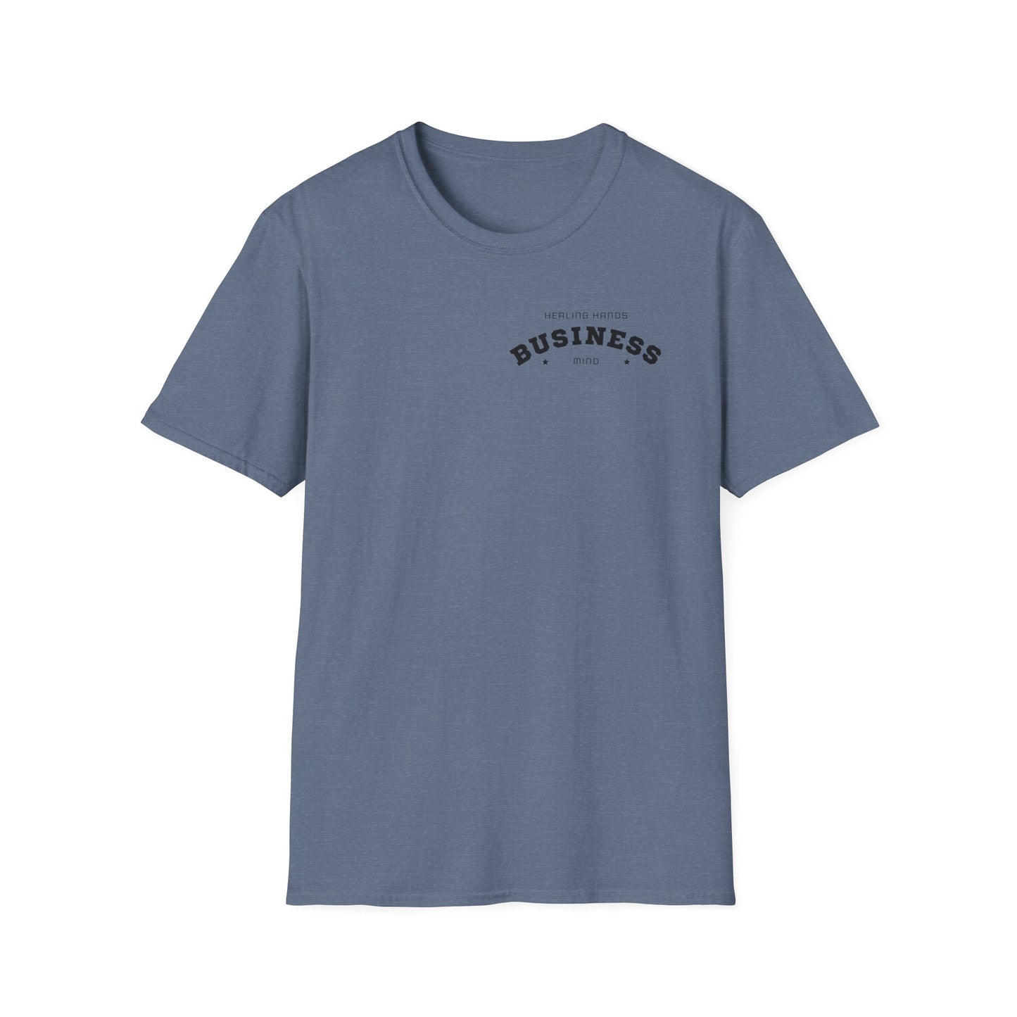 Healing Hands, Business Minds – Unisex Softstyle T-Shirt