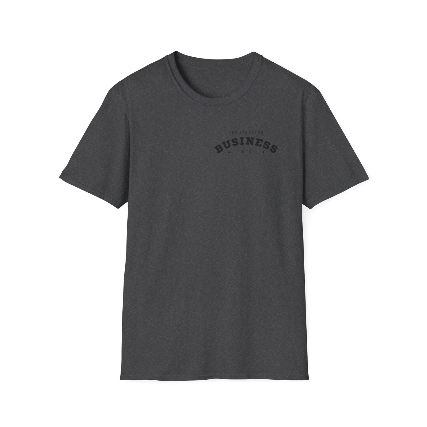 Healing Hands, Business Minds – Unisex Softstyle T-Shirt